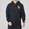 Sudadera con capucha gráfica Downtown «Negra»