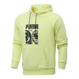 Sudadera con capucha gráfica informal «Verde y negro»