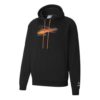 Sudadera con capucha gráfica internacional «Negra»