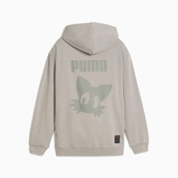 Sudadera con capucha gráfica para niños grandes PUMA x SONIC THE HEDGEHOG Sudadera con capucha gráfica para niños grandes PUMA x SONIC THE HEDGEHOG
