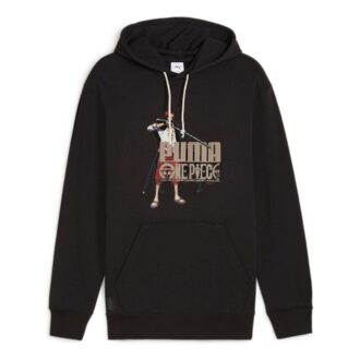 Sudadera con capucha gráfica PUMA x ONE PIECE «Negra»