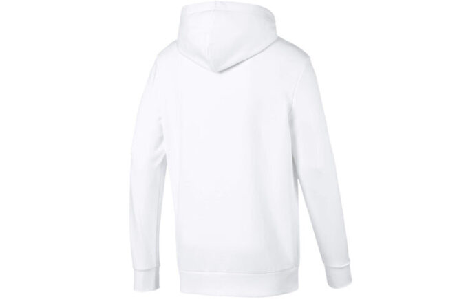 Sudadera con capucha gráfica Trend Aop «Blanco, negro y amarillo»