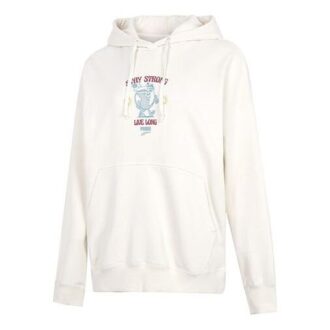 Sudadera con capucha holgada con gráfico «White» (WMNS)