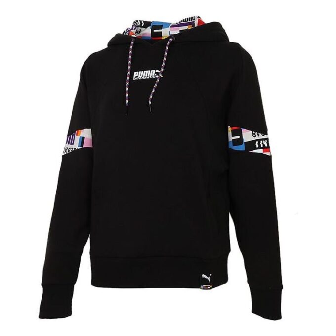 Sudadera con capucha internacional «Black White» (WMNS)