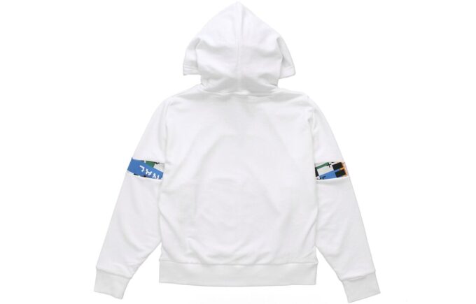 Sudadera con capucha internacional (WMNS) «Blanco y negro»