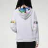 Sudadera con capucha internacional (WMNS) «Blanco y negro»