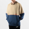Sudadera con capucha Kontrast «Azul tostado»
