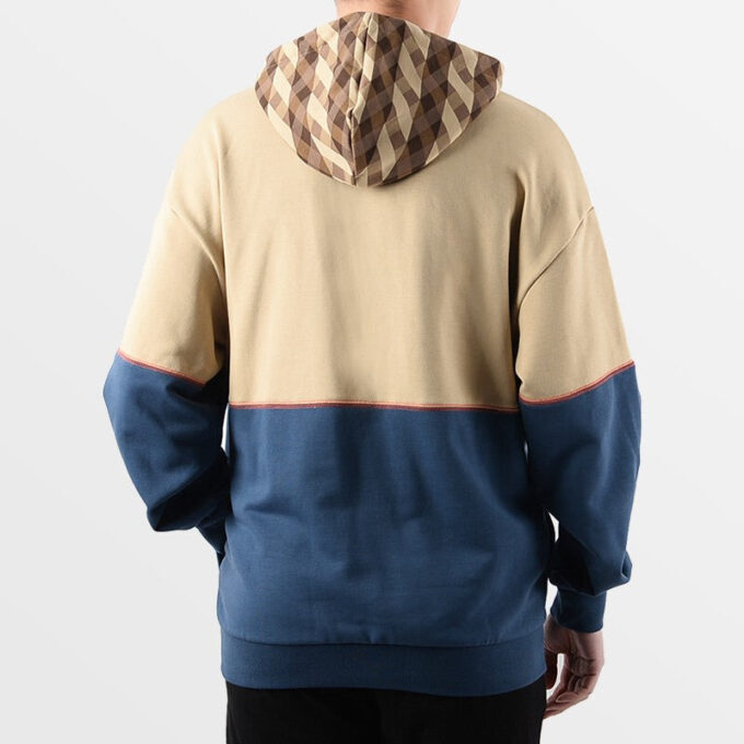 Sudadera con capucha Kontrast «Azul tostado»