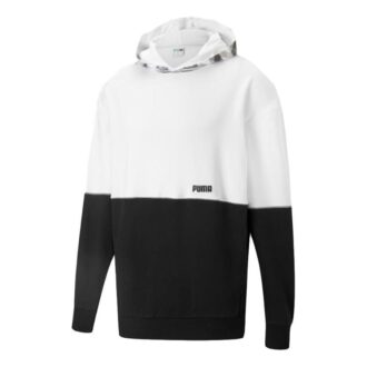 Sudadera con capucha Kontrast «Blanco y negro»