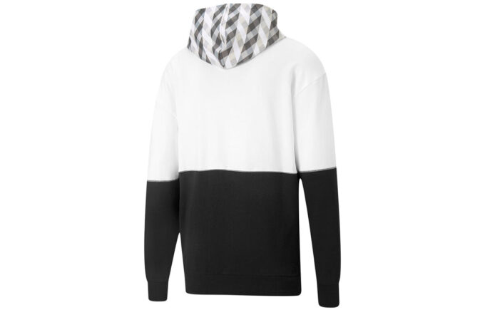 Sudadera con capucha Kontrast «Blanco y negro»
