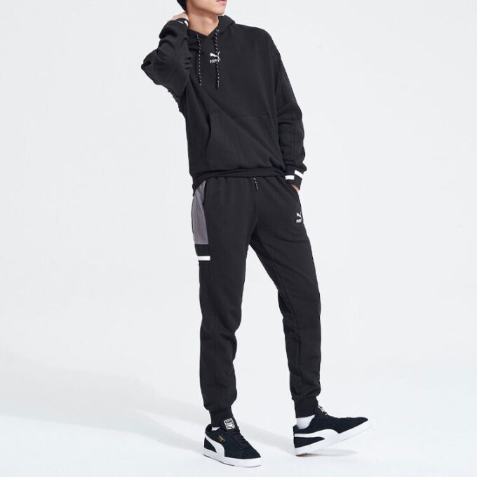 Sudadera con capucha Logo Classics «Negra»