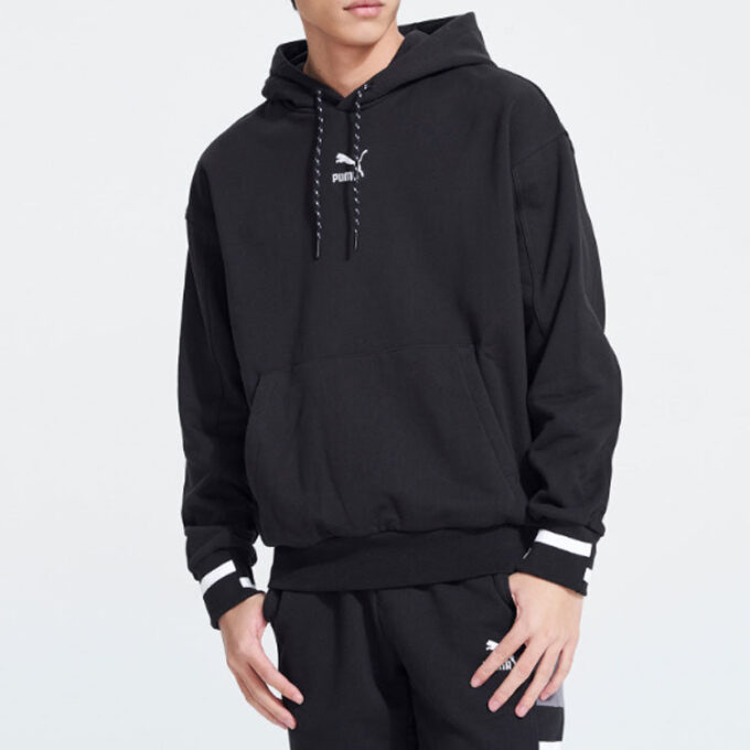 Sudadera con capucha Logo Classics «Negra»