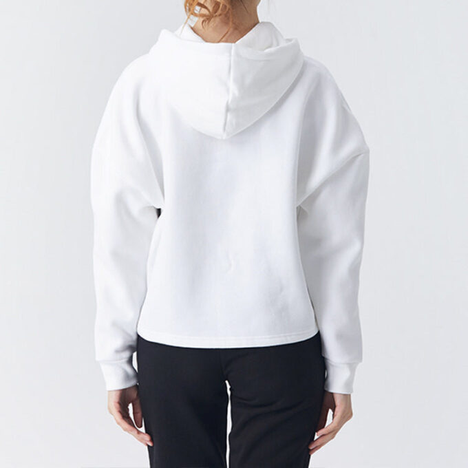Sudadera con capucha Metallic Nights «White Gold» (Mujeres)