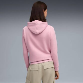 Sudadera con capucha metálica para mujer
