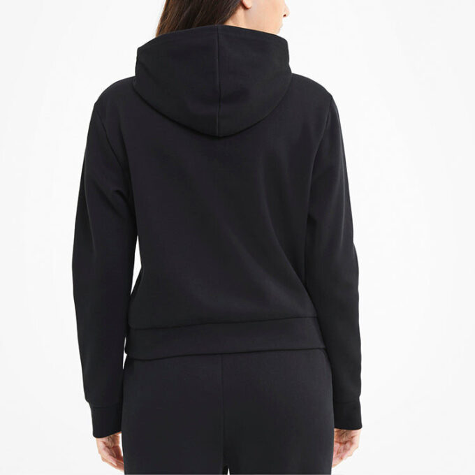 Sudadera con capucha Nu-Tility (mujeres) «Negro y blanco»