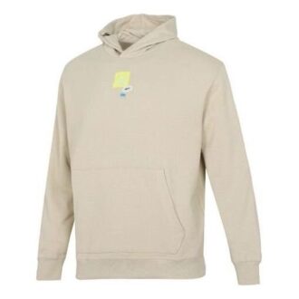 Sudadera con capucha oversize con logo gráfico «Beige»