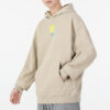 Sudadera con capucha oversize con logo gráfico «Beige»