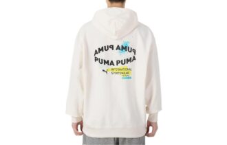 Sudadera con capucha oversize con logo gráfico «Blanca»