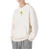 Sudadera con capucha oversize con logo gráfico «Blanca»
