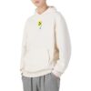 Sudadera con capucha oversize con logo gráfico «Blanca»