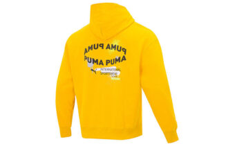 Sudadera con capucha oversize con logotipo gráfico «Amarillo»