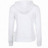 Sudadera con capucha polar amplificada (mujeres) «Blanco y negro»