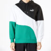 Sudadera con capucha Power Cat «Verde azulado»