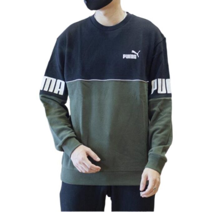 Sudadera con capucha Power Colorblock «Negro»