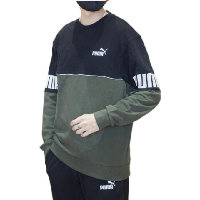 Sudadera con capucha Power Colorblock «Negro»