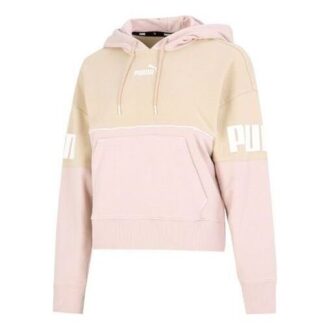Sudadera con capucha Power Colorblock «Rosa» (Mujeres)