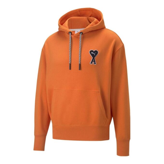 Sudadera con capucha PUMA x Ami «Naranja»