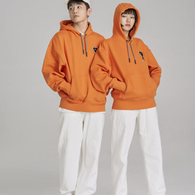 Sudadera con capucha PUMA x Ami «Naranja»