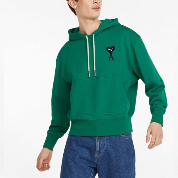 Sudadera con capucha PUMA x AMI «Verde»