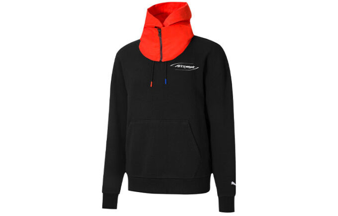 Sudadera con capucha PUMA x Attempt «Negro Rojo»