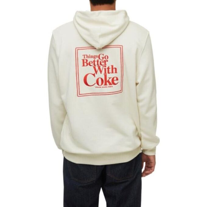 Sudadera con capucha PUMA x Coca Cola «Blanca»