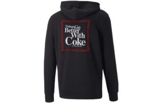Sudadera con capucha PUMA x Coca Cola «Negra»