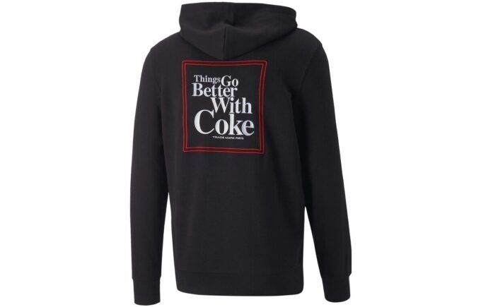 Sudadera con capucha PUMA x Coca Cola «Negra»