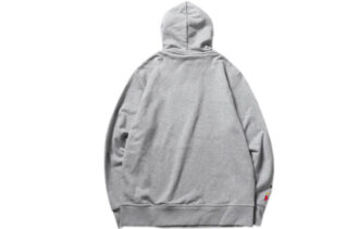 Sudadera con capucha PUMA x Helly Hansen «Gris y roja»