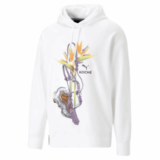 Sudadera con capucha PUMA x KOCH «Blanca Multicolor»