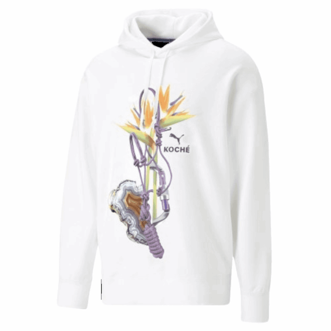 Sudadera con capucha PUMA x KOCH «Blanca Multicolor»