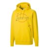 Sudadera con capucha PUMA x Michael Lau con gráfico inverso «Amarillo»