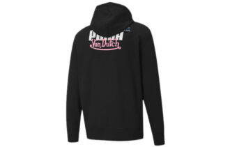 Sudadera con capucha PUMA x Von Dutch «Negro, Blanco y Rosa»