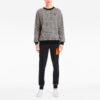 Sudadera con capucha Rechack Pack Crew «Gris, negro, blanco y naranja»
