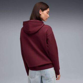Sudadera con capucha relajada de clase para mujer
