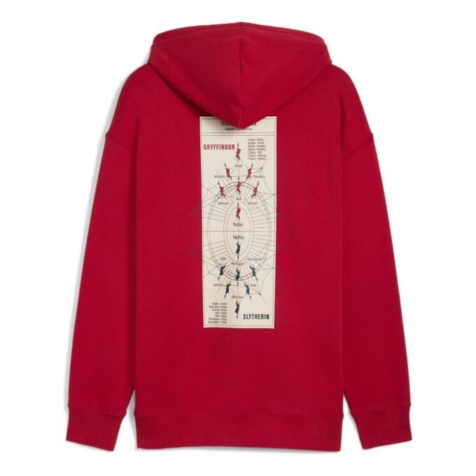 Sudadera con capucha relajada PUMA x Harry Potter «Dark Crimson»