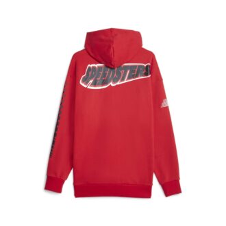 Sudadera con capucha Scuderia Ferrari Race Garage Crews «Rosso Corsa»