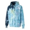 Sudadera con capucha tie-dye MMQ «Azul»