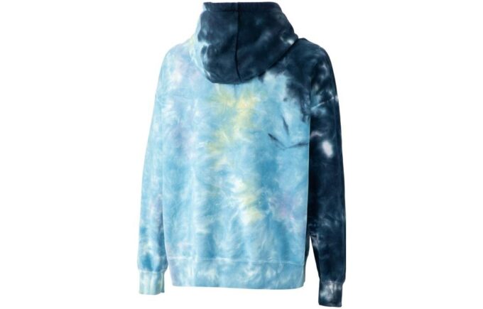 Sudadera con capucha tie-dye MMQ «Azul»