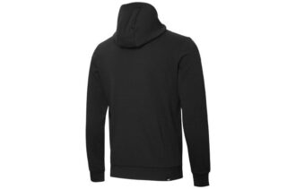 Sudadera con capucha y cinta adhesiva «Negro y blanco»