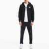 Sudadera con capucha y cremallera completa Avenir «Negra»